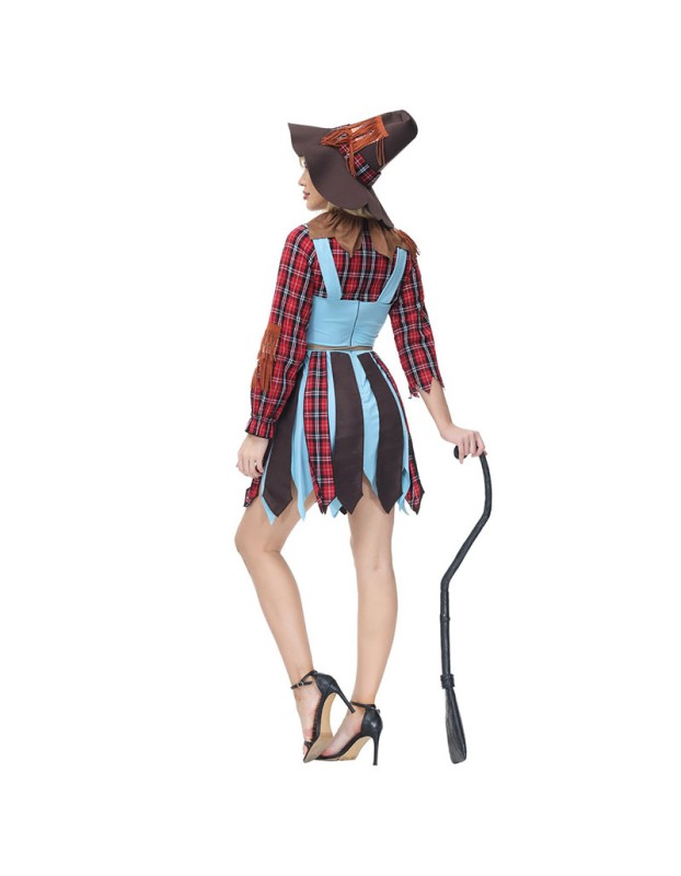 Parent Child Wizard Of Oz Scarecrow Dorothy Couple Drama Witch Costumes MS5081