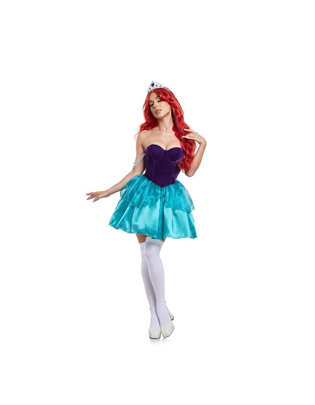 2024 Halloween Costume Mermaid Sexy Ellie Princess Dress Cosplay Costume DL2058