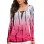 New two colors hot selling print long sleeve  t-shirt m88045