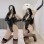 PU Sexy Underwear Bodysuit Bright Lacquer Leather Nightclub Jumpsuit XX68291