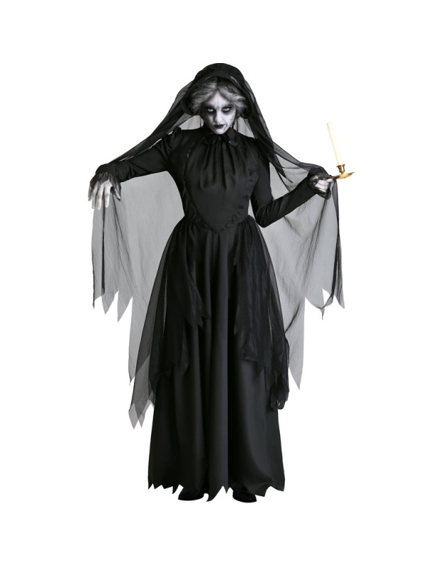 Adult Halloween Horror Ghost Dark Corpse Zombie Bride Costumes m40700