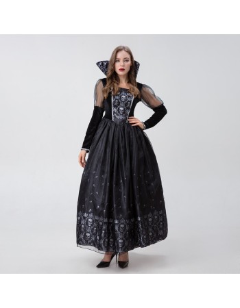 Halloween Woman Witch Devil Costume Vampire Cosplay Dresse YM8716