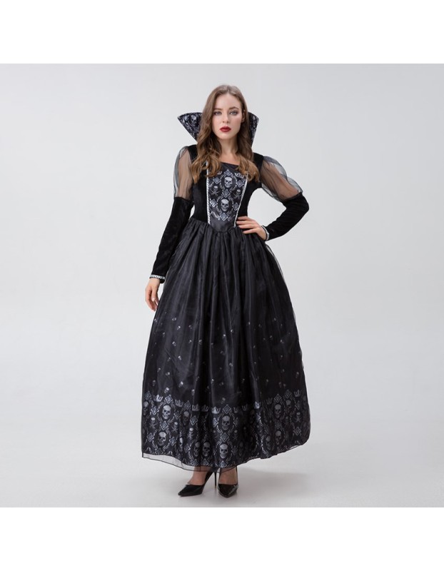 Halloween Woman Witch Devil Costume Vampire Cosplay Dresse YM8716