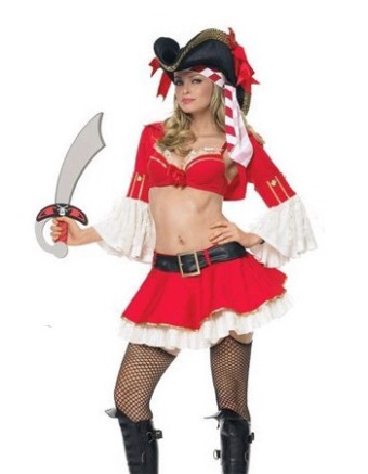 fashion pirate costume m4462