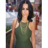 Bodycon Dress Sleeveless Cocktail Evening Party Gown M2332