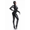 Long sleeve sexy bodycon jumpsuit catwomen leather bodysuits XX6832