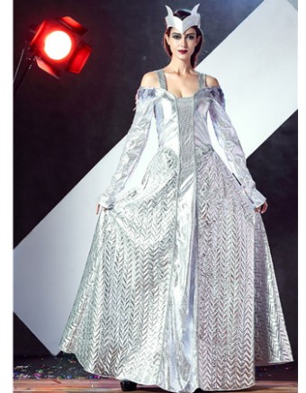 Newest Halloween Sliver Queen Costume M40205