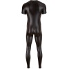 Front Zipper Leather Men's Zentai Catsuit Full Bodysuit N949