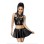Mesh Lingerie Sexy Crop Top Women PU Casual Leather Skirts 20215