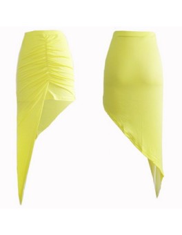 Sexy Yellow Fashion Dress M3906h