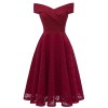 Spring And Summer Bridal Lace Prom  Lady One Shoulder Bandage Dress CD1610