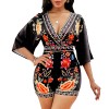 trending for women short black one piece jumpsuit M30125