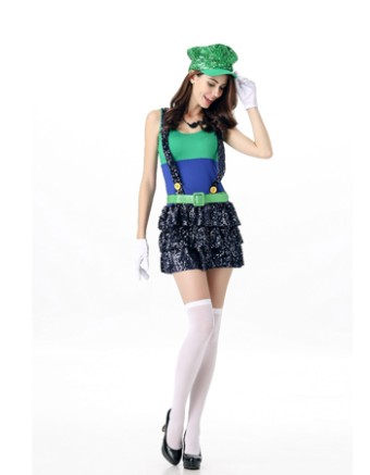 Halloween costume super Mario game costume M40193