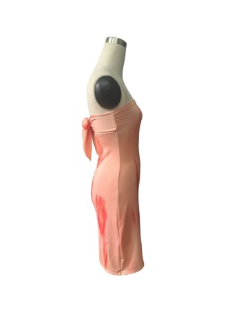 New arrived woman sexy backless dress ladies wrapped chest skirt