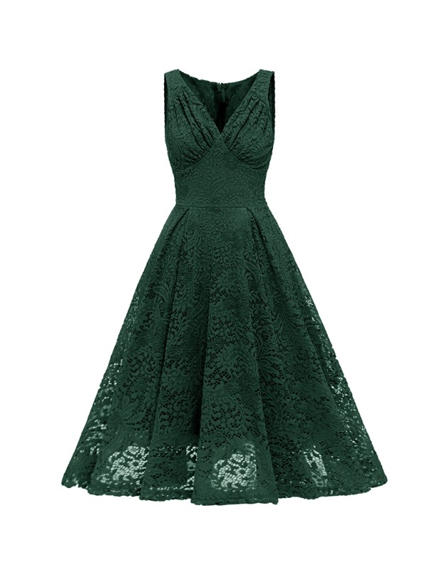 Party Elegant Slim Ladies Dinner Sexy Lace Birthday Dress CD1785