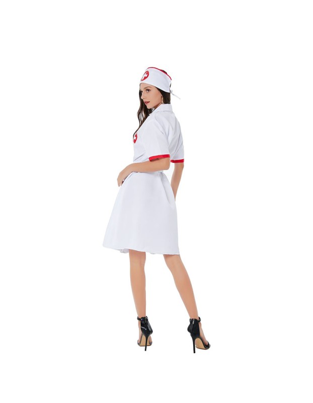 Seduction Nurse Skirt Sexy Underwear Sense Role Play Stage Uniform Set SL3771