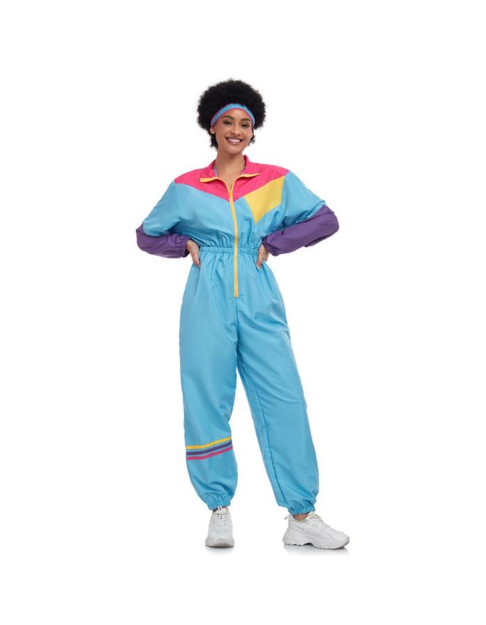 Halloween Vintage Party 70s 80s Rock Go Go Girl Disco Cosplay Costume SM033