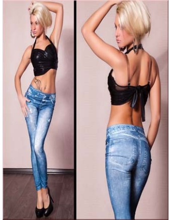 Seamless Tattoo Leggings trousers FG9062BE