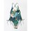 Summer Swimsuits Leaf Print Beach Women Sexy Bikini A2206