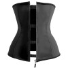 New arrival women zipper latex corsets M1303Q