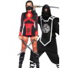 Black Ninja Samurai Cosplay Costumes M40168