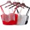 Tassel Drill Chain Shaping Short Style Backless Suspender Underwear 8045