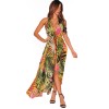 Summer ladies backless sexy beach chiffon dress m88008