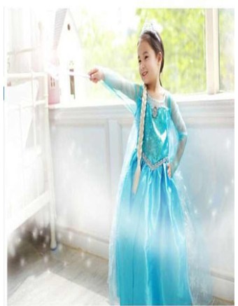 Elsa Frozen Costume M8001