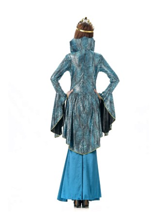 sexy blue  vampire queen costume M40203