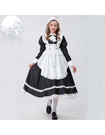 British Aristocrat Maid Cosplay Japanese Uniform Cute Dress Plus Size Maid YM8727