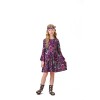 Carnival Children Vintage Hippie Disco Costume Cosplay Costume Purple Skirt YM5819