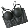 PU Leather Suspender Vest Shaping Corset Dance Party Scrub Underwear 8568