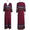 Boho Style Long Beach Summer Dress M30392