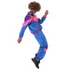 Retro 80's Disco Costumes Hippie Adult Dance Movement Hip Hop Clothes S5573