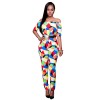 New Appreal Sexy Crop Top Combines With Women 2 Piece Sport Print Suit Sets