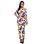 New Appreal Sexy Crop Top Combines With Women 2 Piece Sport Print Suit Sets