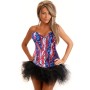 2013 new arrival colorful corset with tutu skirt m1201