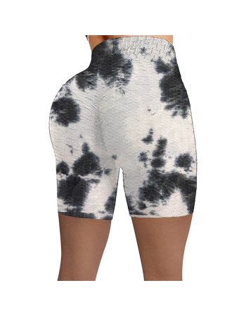 tie dye sexy printed women short yoga pants leggings M30121