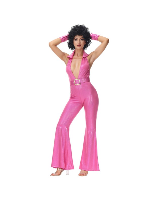 Hippy Hippie Disco Halloween Costume Party Performance Costume Cosplay MS5046