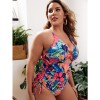 Summer Bikini Plus Size Swimsuit One Piece Sexy Open Lady Bikini 151