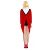 red Long-sleeved magical costume m4659