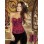 red jacquard corset hot sale m1247