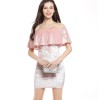 Sexy off shoulder velvet dress M8207