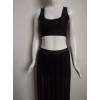 Black Two Piece Bodycon Evening Dress M3968a