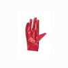 European and American Short High Elastic Bright Leather PU Gloves 68323