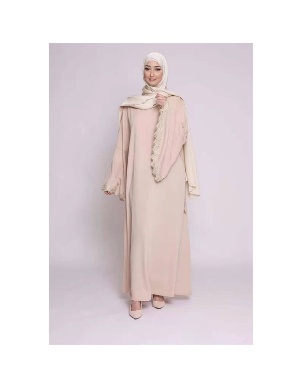 Stylish Patchwork Flared Sleeves Temperament Dress Long Women Dress 21668