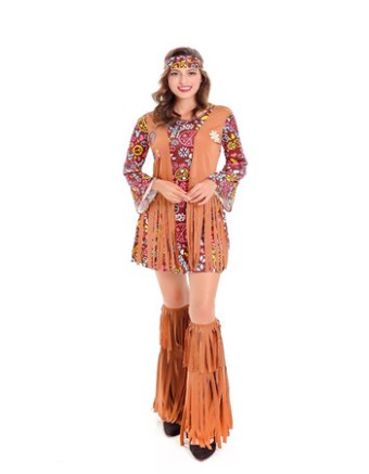 hippie costume Indian costume women  costume M40411
