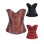 Steampunk Boned Corset with Chain Stud Detail M1241