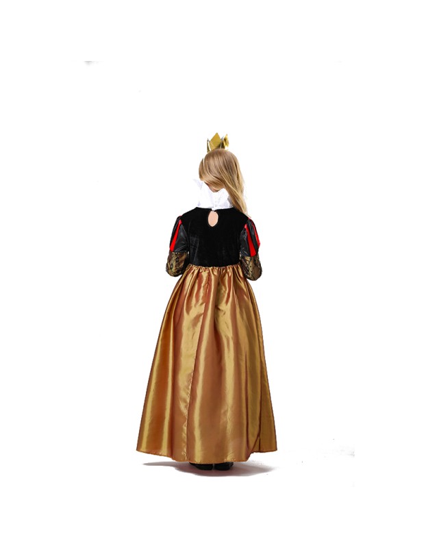 Children's Game Uniform Cosplay Princess of Hearts Dress Girl Cosplay Costume YM5822