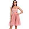 Dew Shoulder Word Gets Snow To Spin Wrap Bosom Skirt Melting Small Formal Dress CD070